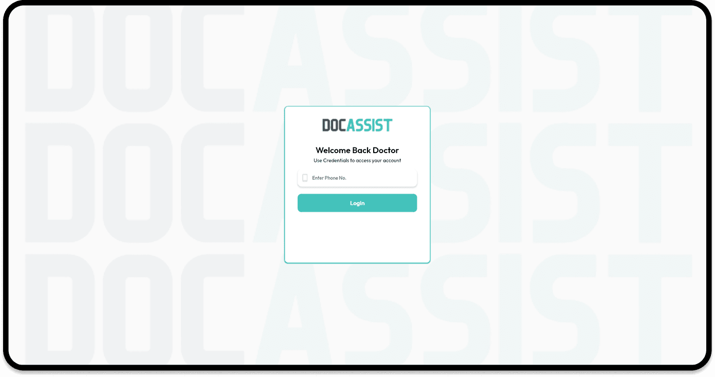 DocAssist AI-powered Dashboard