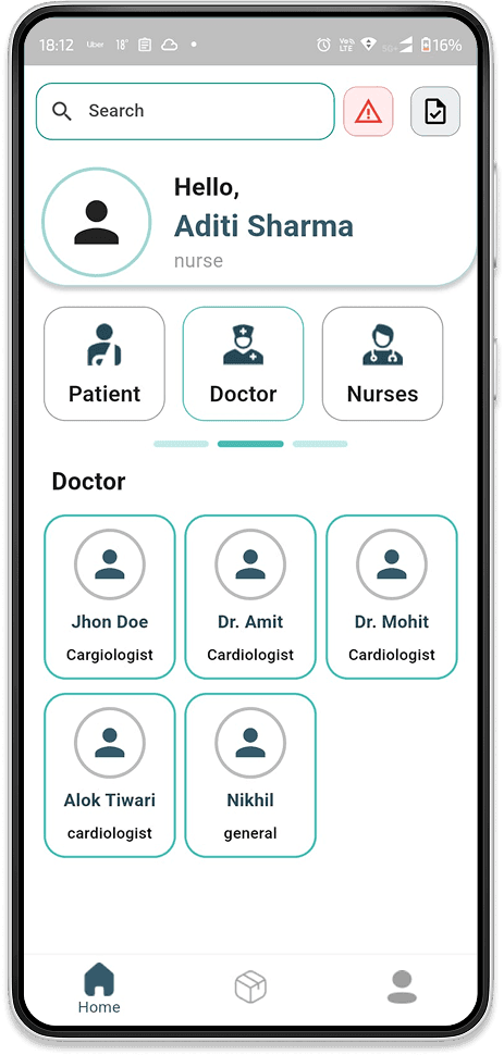 Medoc+ Nursing Mobile App